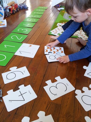 montessori chiffres