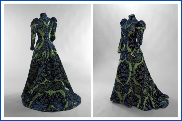 Robe d'intérieur ou tea gown